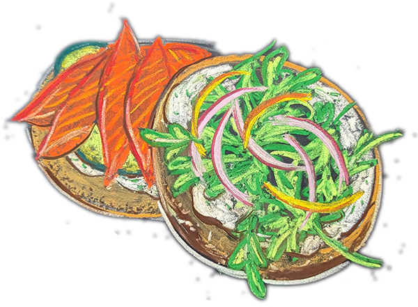 Salmon Bagel